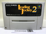 Leading Jockey 2 Keiba Nintendo Super Famicom SNES Japan - SK6098