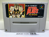 Rokudenashi Blues Taiketsu! Tokyo Shitennou Super Famicom SNES Japan - SK6106