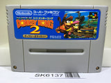 Super Donkey Kong Country 2 Nintendo Super Famicom SNES Japan - SK6137