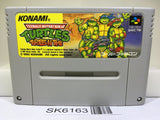 TMNT Turtles Turtles In Time Nintendo Super Famicom SNES Japan - SK6163