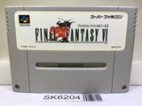 Final Fantasy VI 6 Nintendo Super Famicom SNES Japan - SK6204