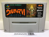 Ultima VI 6 Itsuwari no Yogensha Nintendo Super Famicom SNES Japan - SK6226