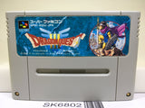 Dragon Quest III 3 Nintendo Super Famicom SNES Japan - SK6802