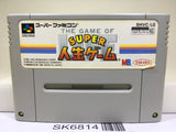 The Game of Life Super Jinsei Game Nintendo Super Famicom SNES Japan - SK6814