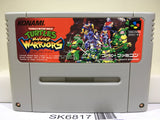TMNT Turtles Mutant Warriors Nintendo Super Famicom SNES Japan - SK6817