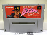 JoJo's Bizzare Adventure JoJo GioGio Nintendo Super Famicom SNES Japan - SK6883