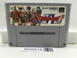 Dragon Quest VI 6 Nintendo Super Famicom SNES Japan - SK6915