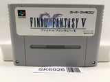 Final Fantasy 5 V Nintendo Super Famicom SNES Japan - SK6926