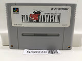 Final Fantasy VI 6 Nintendo Super Famicom SNES Japan - SK6930