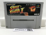Street Fighter II 2 Nintendo Super Famicom SNES Japan - SK6957