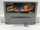 Street Fighter II 2 Turbo Nintendo Super Famicom SNES Japan - SK6958