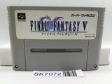 Final Fantasy 5 V Nintendo Super Famicom SNES Japan - SK7072
