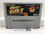 Street Fighter II 2 Nintendo Super Famicom SNES Japan - SK7087