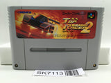 Top Racer 2 Top Gear Racing Nintendo Super Famicom SNES Japan - SK7113
