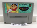 Crayon Shinchan Arashi wo Yobu Enji Nintendo Super Famicom SNES Japan - SK7120