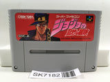 JoJo's Bizzare Adventure JoJo GioGio Nintendo Super Famicom SNES Japan - SK7182