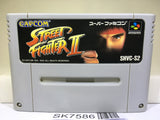 Street Fighter II 2 Nintendo Super Famicom SNES Japan - SK7586