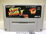 Street Fighter II 2 Nintendo Super Famicom SNES Japan - SK7587