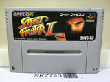Street Fighter II 2 Nintendo Super Famicom SNES Japan - SK7743