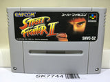 Street Fighter II 2 Nintendo Super Famicom SNES Japan - SK7744