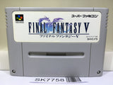 Final Fantasy 5 V Nintendo Super Famicom SNES Japan - SK7758