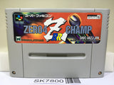 Zero 4 Champ RRZ Nintendo Super Famicom SNES Japan - SK7800