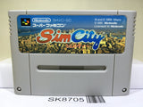 Sim City Nintendo Super Famicom SNES Japan - SK8705