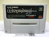 Wizardry V 5 Nintendo Super Famicom SNES Japan - SK8780