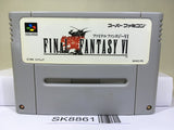 Final Fantasy VI 6 Nintendo Super Famicom SNES Japan - SK8861