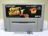 Street Fighter II 2 Nintendo Super Famicom SNES Japan - SK8863