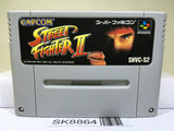 Street Fighter II 2 Nintendo Super Famicom SNES Japan - SK8864