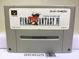 Final Fantasy VI 6 Nintendo Super Famicom SNES Japan - SK9025