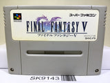 Final Fantasy 5 V Nintendo Super Famicom SNES Japan - SK9143
