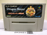 Dragon Slayer Eiyuu Densetsu Nintendo Super Famicom SNES Japan - SK9481