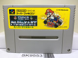 Super Mario Kart Nintendo Super Famicom SNES Japan - SK9553