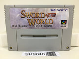 Sword World SFC Nintendo Super Famicom SNES Japan - SK9648 - Photo 1