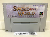 Sword World SFC Nintendo Super Famicom SNES Japan - SK9791 - Photo 1