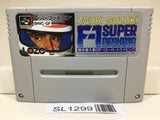 Aguri Suzuki no F1 Super Driving Racing Super Famicom SNES Japan - SL1299 - Photo 1