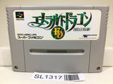 Emerald Dragon Nintendo Super Famicom SNES Japan - SL1317 - Photo 1
