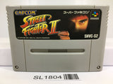 Street Fighter II 2 Nintendo Super Famicom SNES Japan - SL1804 - Photo 1
