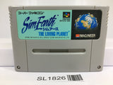 Sim Earth The Living Planet Nintendo Super Famicom SNES Japan - SL1826 - Photo 1