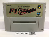 F1 Grand Prix Racing Nintendo Super Famicom SNES Japan - SL1926 - Photo 1
