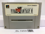 Final Fantasy VI 6 Nintendo Super Famicom SNES Japan - SL1959 - Photo 1