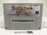 Sword World SFC Nintendo Super Famicom SNES Japan - SL2015 - Photo 1