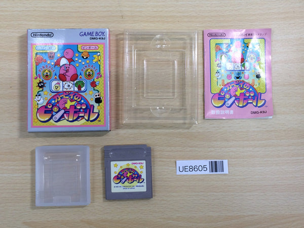 UE8605 Kirby Kirby's Pinball Land BOXED GameBoy Game Boy Japan