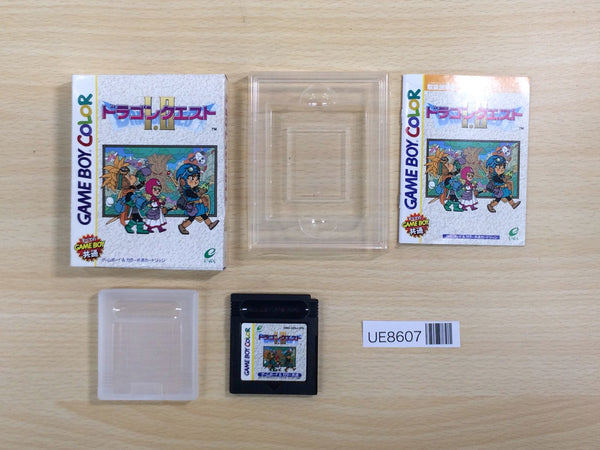 UE8607 Dragon Quest I II 1 2 BOXED GameBoy Game Boy Japan