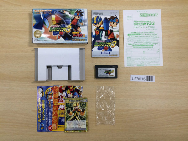 UE8616 Rockman Exe 3 Megaman BOXED GameBoy Advance Japan