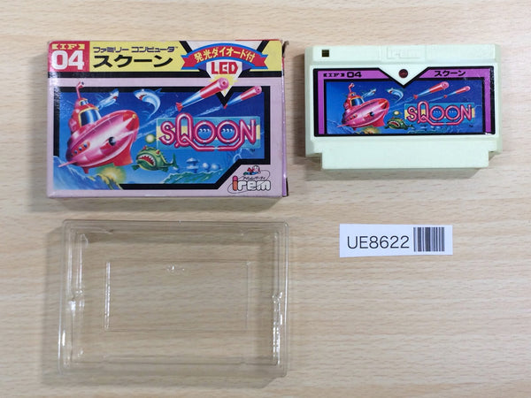 UE8622 Sqoon BOXED NES Famicom Japan