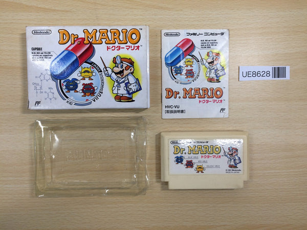 UE8628 Dr. Mario BOXED NES Famicom Japan