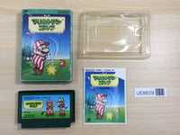 UE8629 Mario Open Golf BOXED NES Famicom Japan